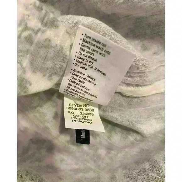 Paige clover print off the shoulder summer gathered floral dress with buttons - Picture 12 of 12